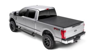 Ford F-350 Running Boards - AMP Research - PowerStep Plug-N-Play System - Black - `22-`26